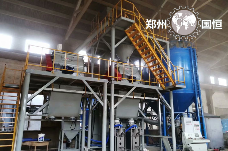 環(huán)保型干混砂漿設備生產(chǎn)線